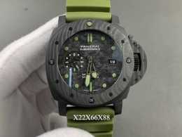 VS廠沛納海961潛行系列碳釺維材質腕錶