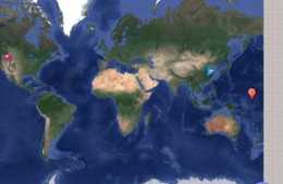 谷歌地圖看最小島國諾魯